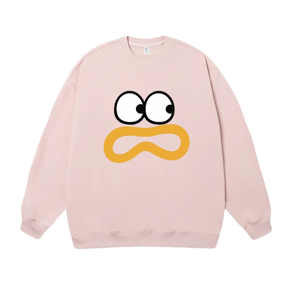 Cute Surprised Expression Sweatshirt