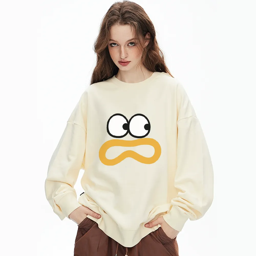 Cute Surprised Expression Sweatshirt
