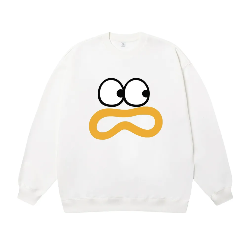 Cute Surprised Expression Sweatshirt
