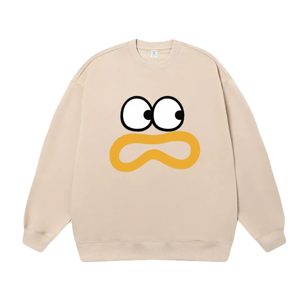 Cute Surprised Expression Sweatshirt