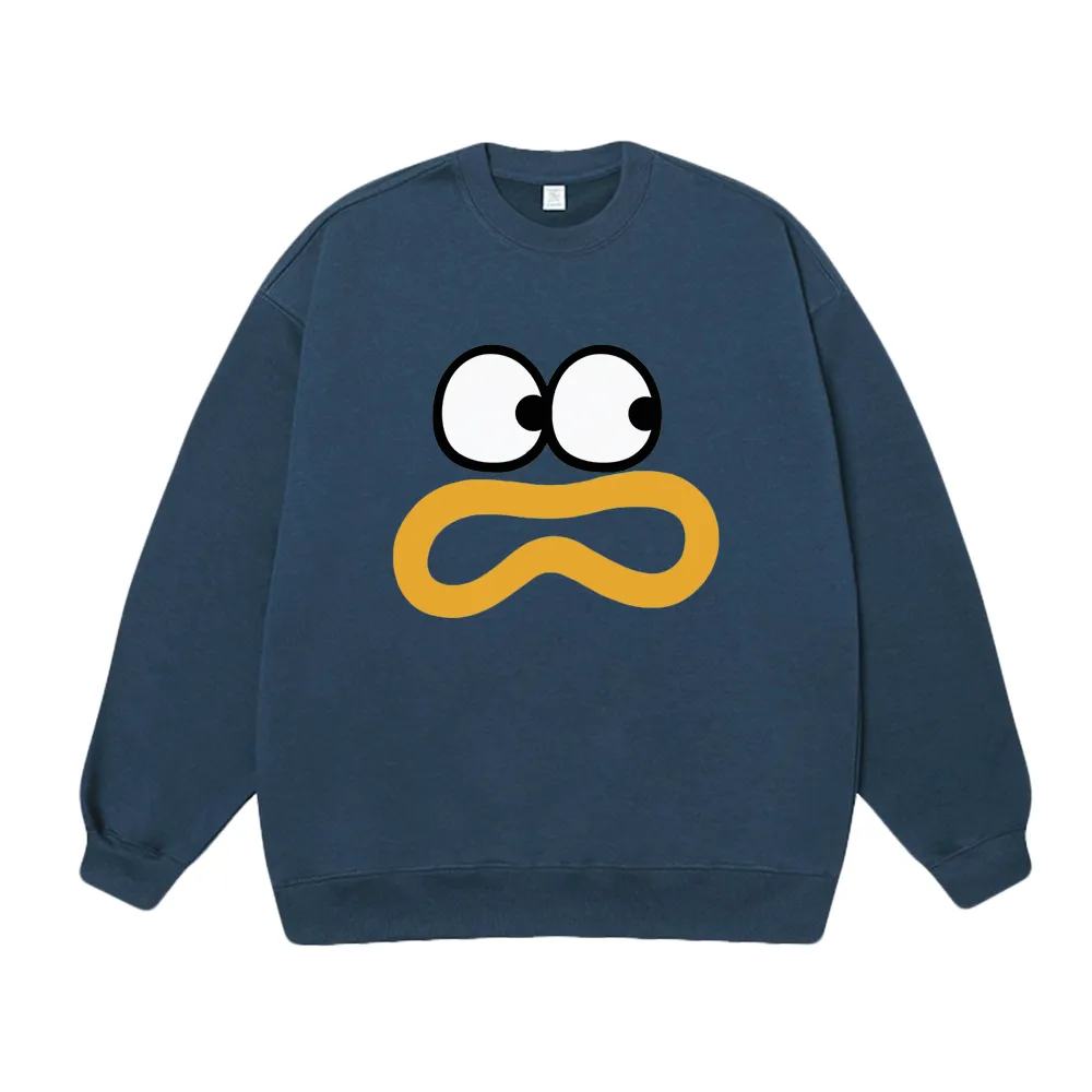 Cute Surprised Expression Sweatshirt