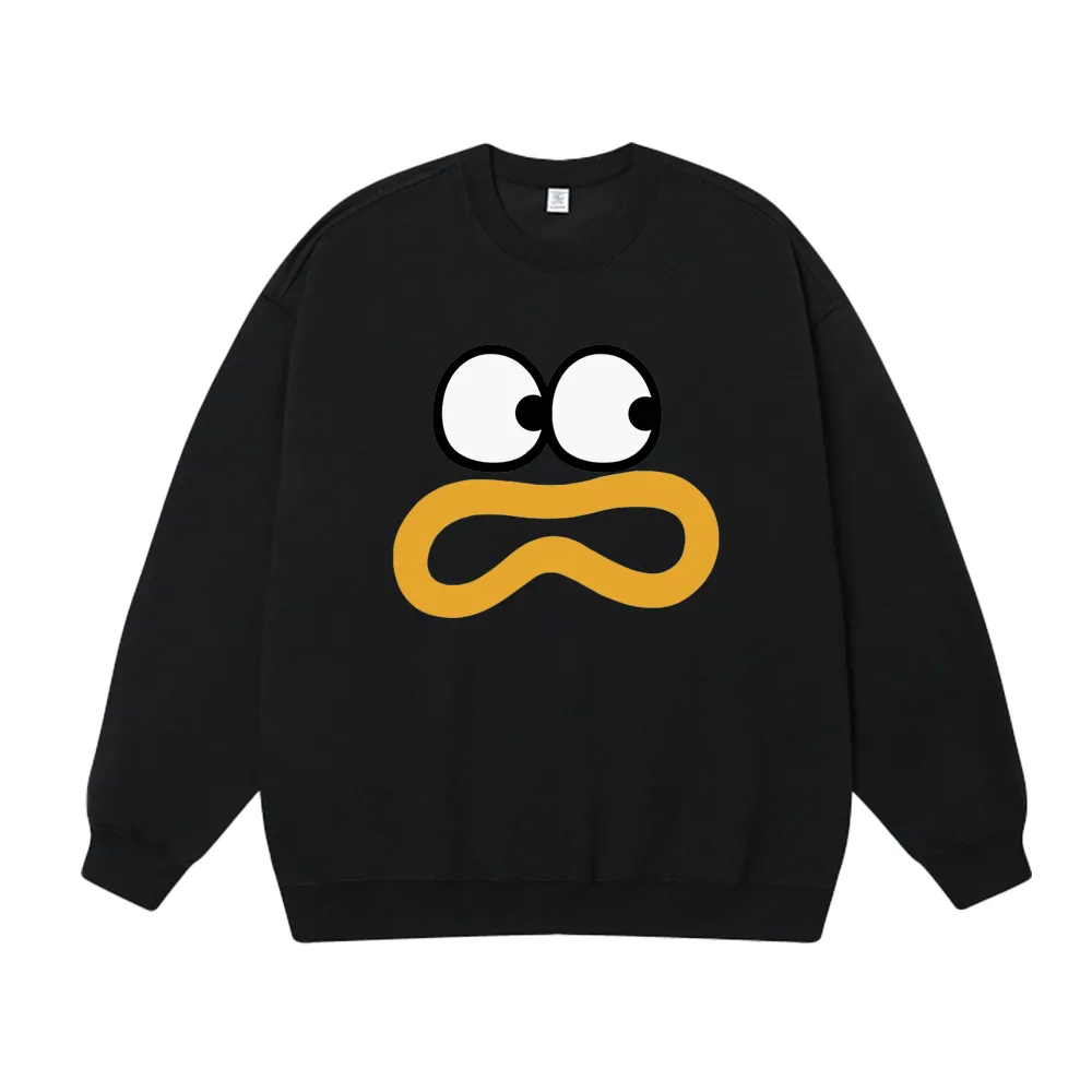 Cute Surprised Expression Sweatshirt