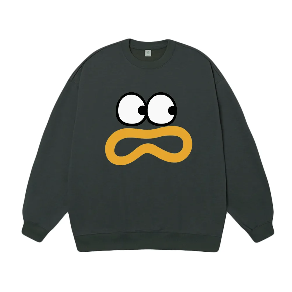 Cute Surprised Expression Sweatshirt