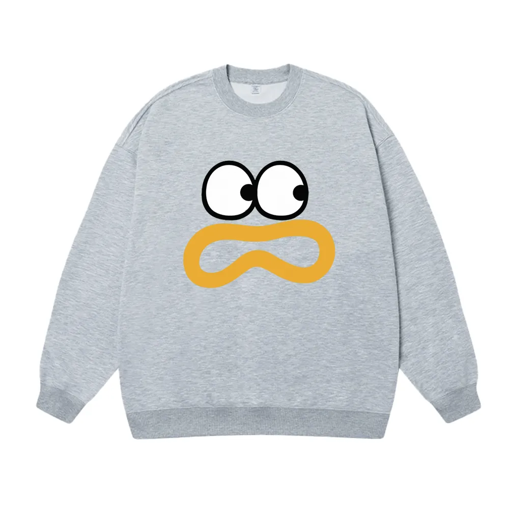 Cute Surprised Expression Sweatshirt