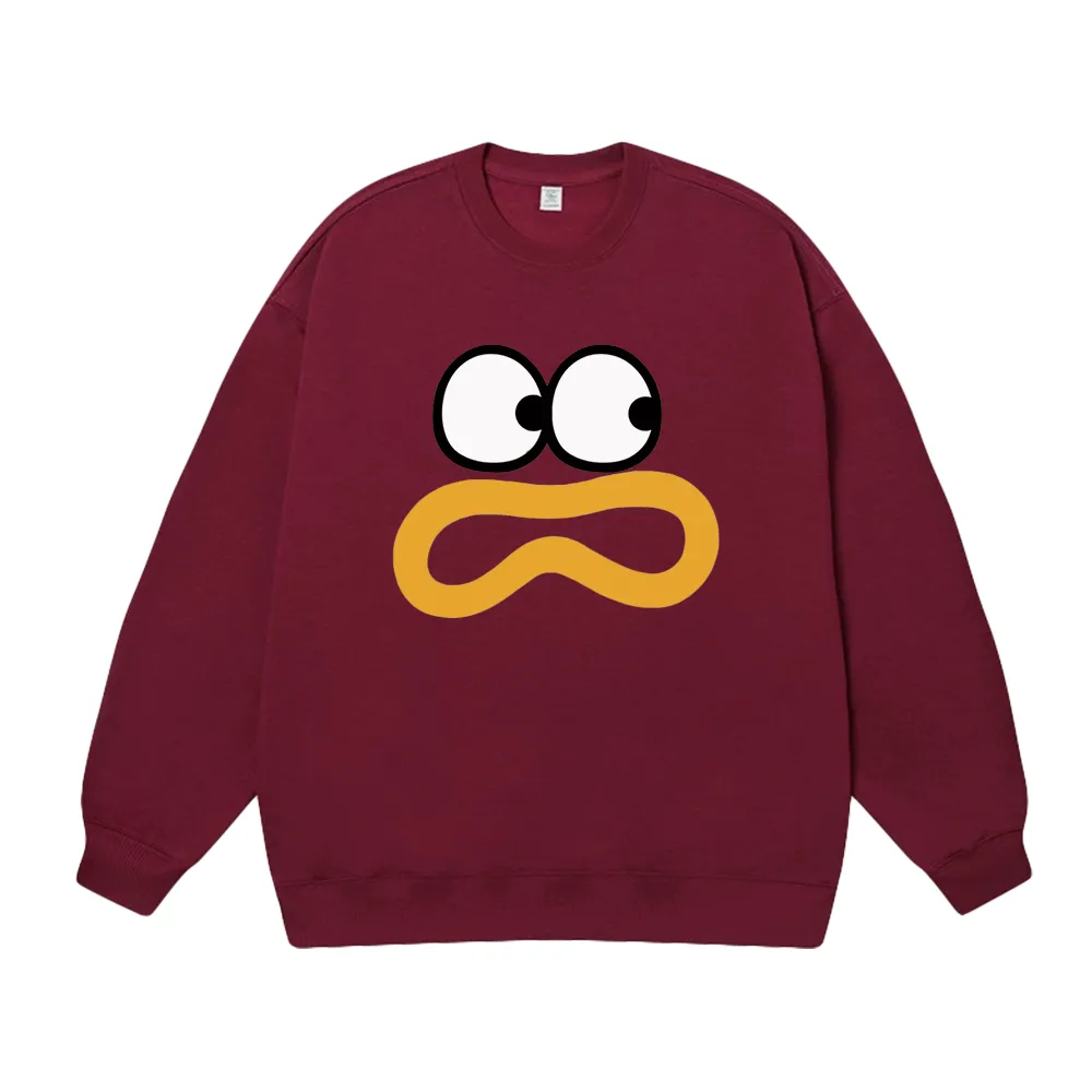 Cute Surprised Expression Sweatshirt