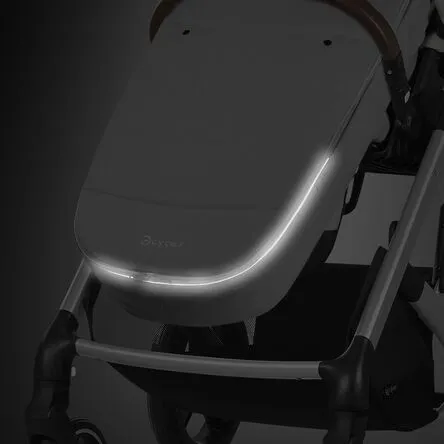 Cybex Gold Pushchair Footmuff - Moon Black