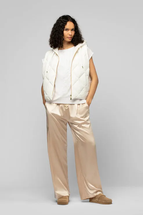 DAMELIS DOWN VEST - WHITE