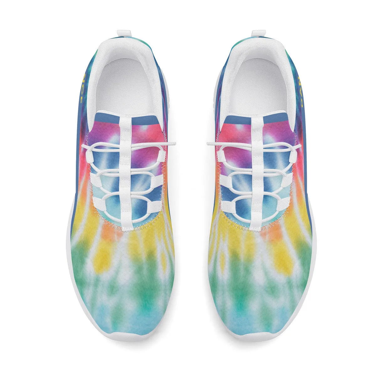 Dance Sneakers - Tie-Dye Dance Shoes