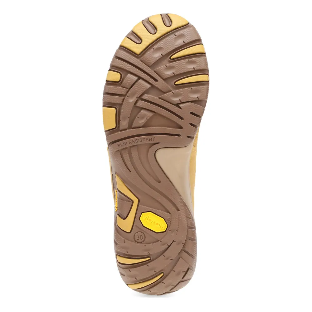 Dansko Paisley Wheat Burnished Suede Shoe (Women's)