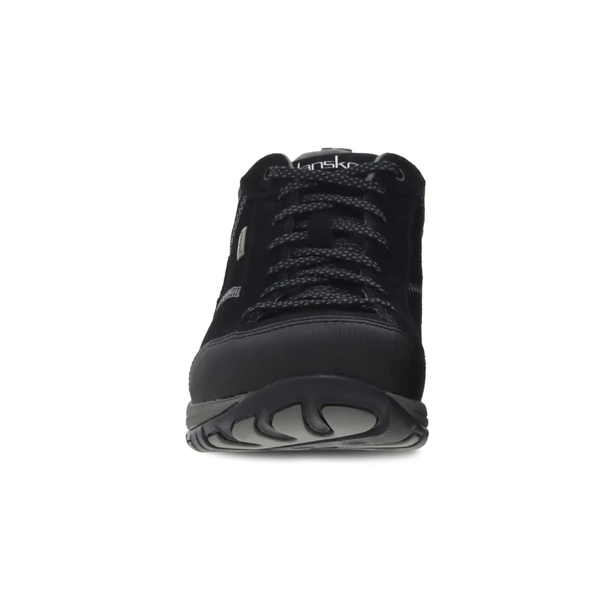 Dansko Women's Paisley Waterproof Sneaker- Black/Black Suede