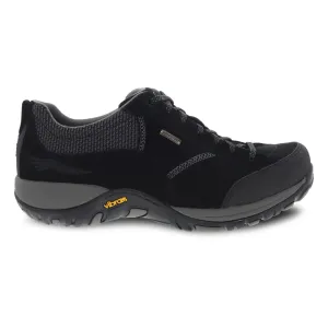 Dansko Women's Paisley Waterproof Sneaker- Black/Black Suede