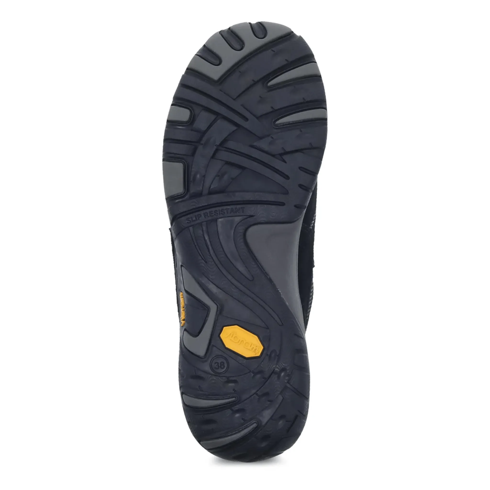 Dansko Women's Paisley Waterproof Sneaker- Black/Black Suede