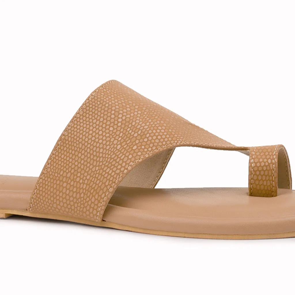 Dew Toe Ring Slippers