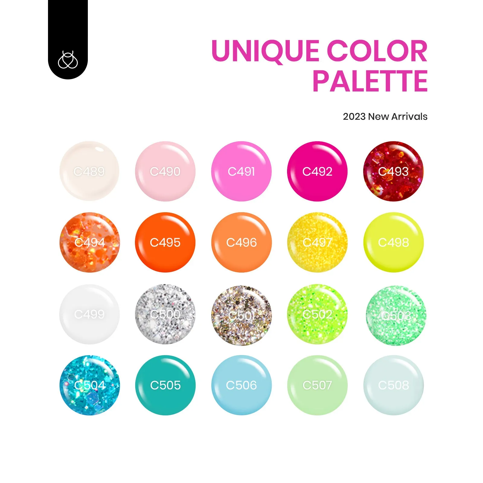 Diva of Divas - 20 Gel Colors Set with Top and Base Coat (5ml/Each)