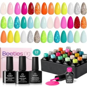 Diva of Divas - 20 Gel Colors Set with Top and Base Coat (5ml/Each)