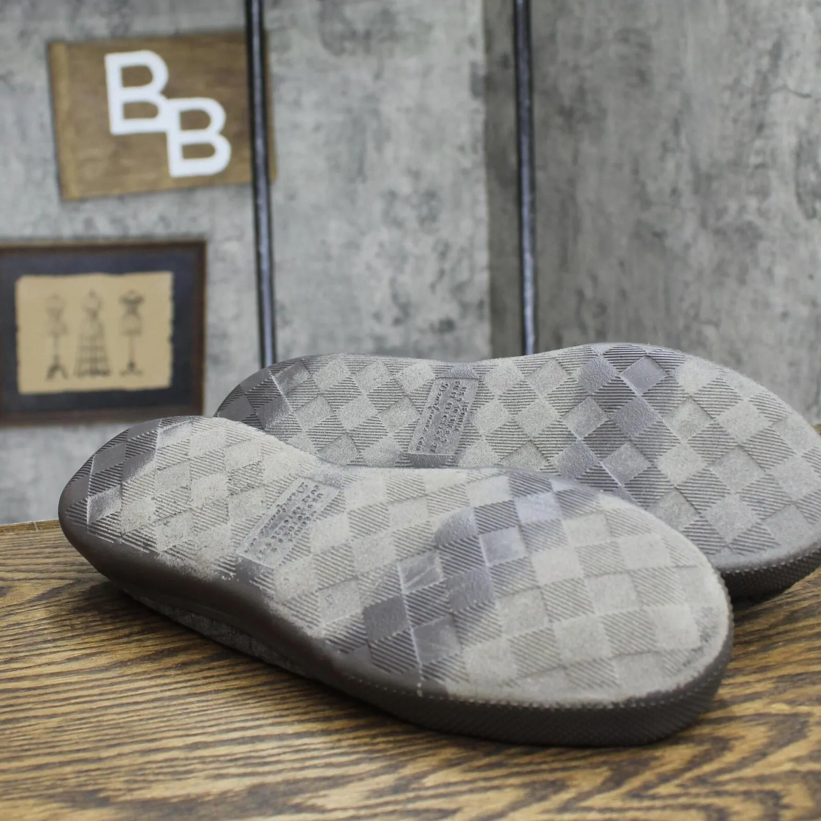 Dluxe By Dearfoams Mens Julien Clog Slippers 86802585 Gray M
