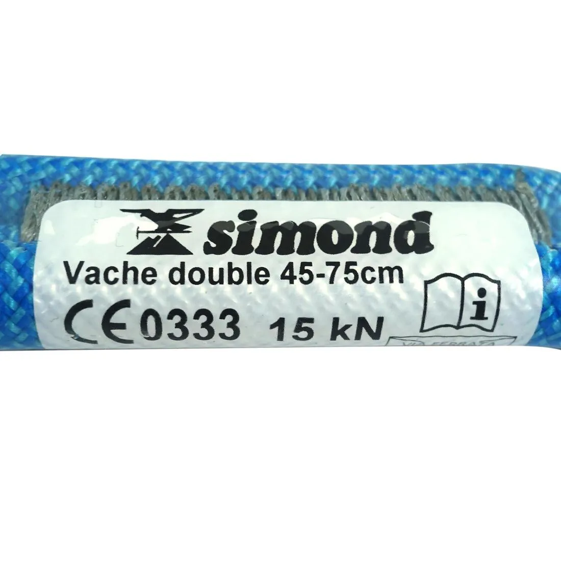 Double climbing and mountaineering lanyard