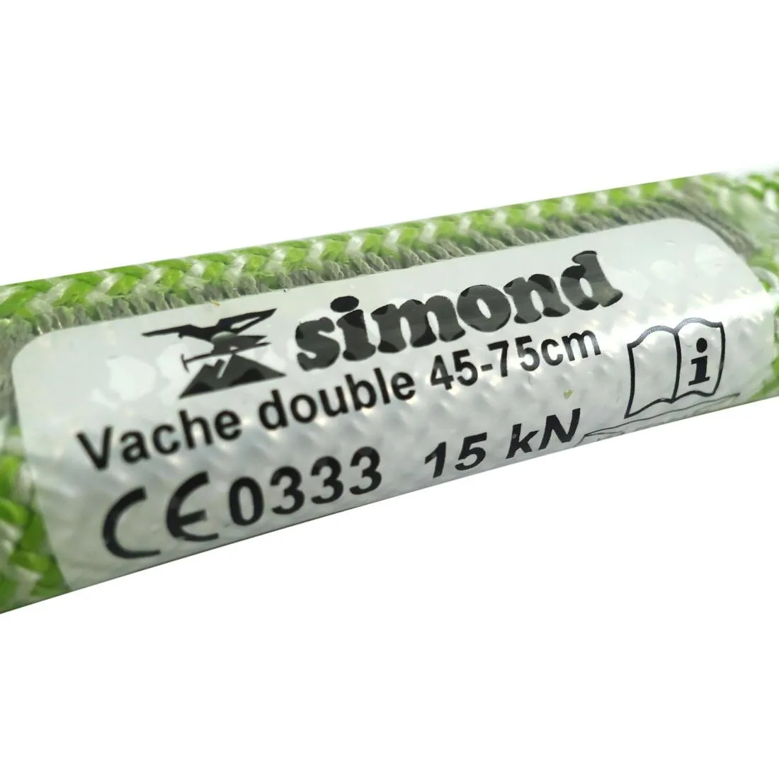 Double climbing and mountaineering lanyard