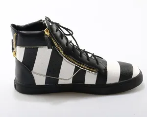 Double Zipper Unisex Sneakers Flat Leisure Trainer Shoes