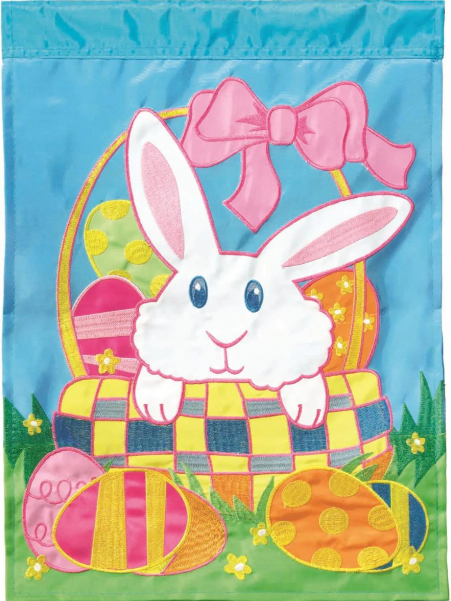 Easter Bunny Garden Flag