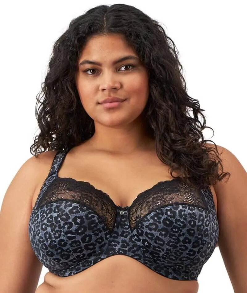 Elomi Morgan Underwired Bra - Snow Leopard
