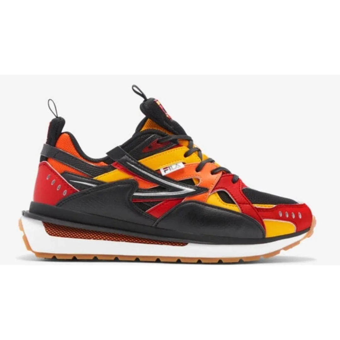 Fila Mens Sneaker Sandenal Black/FilaRed/Gold Fusion