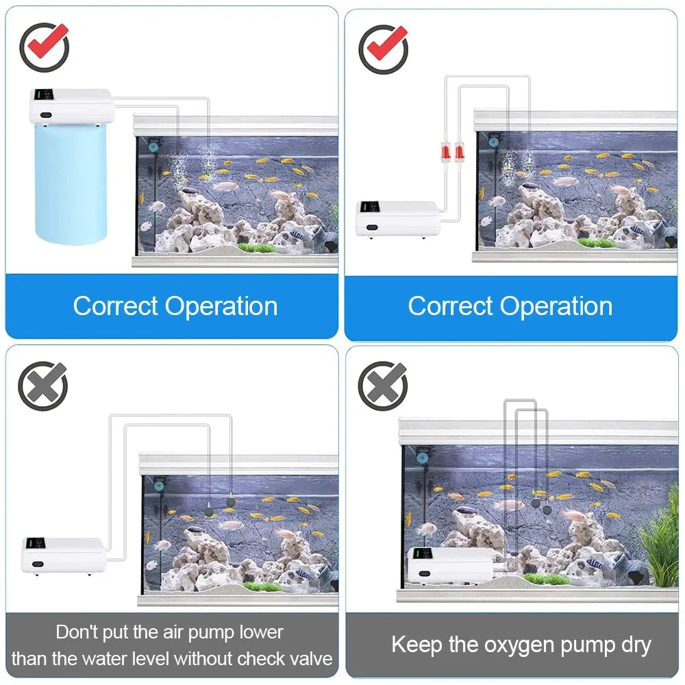 Fish tank oxygen air pump charging dual-purpose USB lithium battery fishing