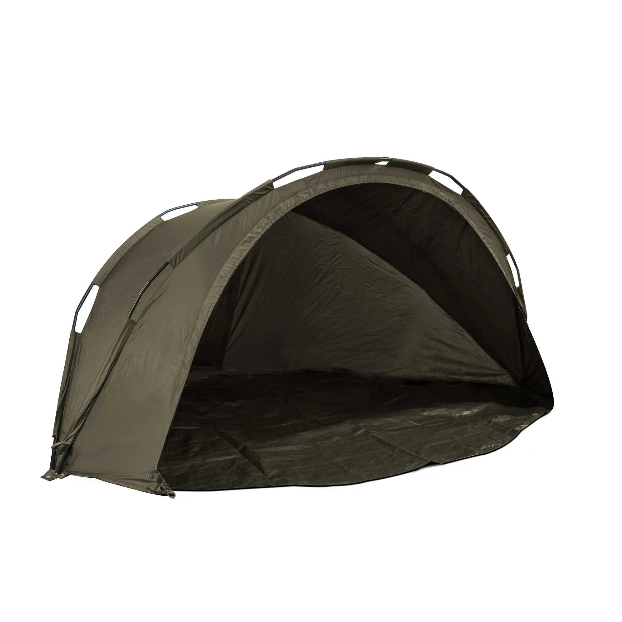 Fishing Bivvy Tent One-Person, UV Protection Quick Assembly Pre-Threaded Poles - DL75
