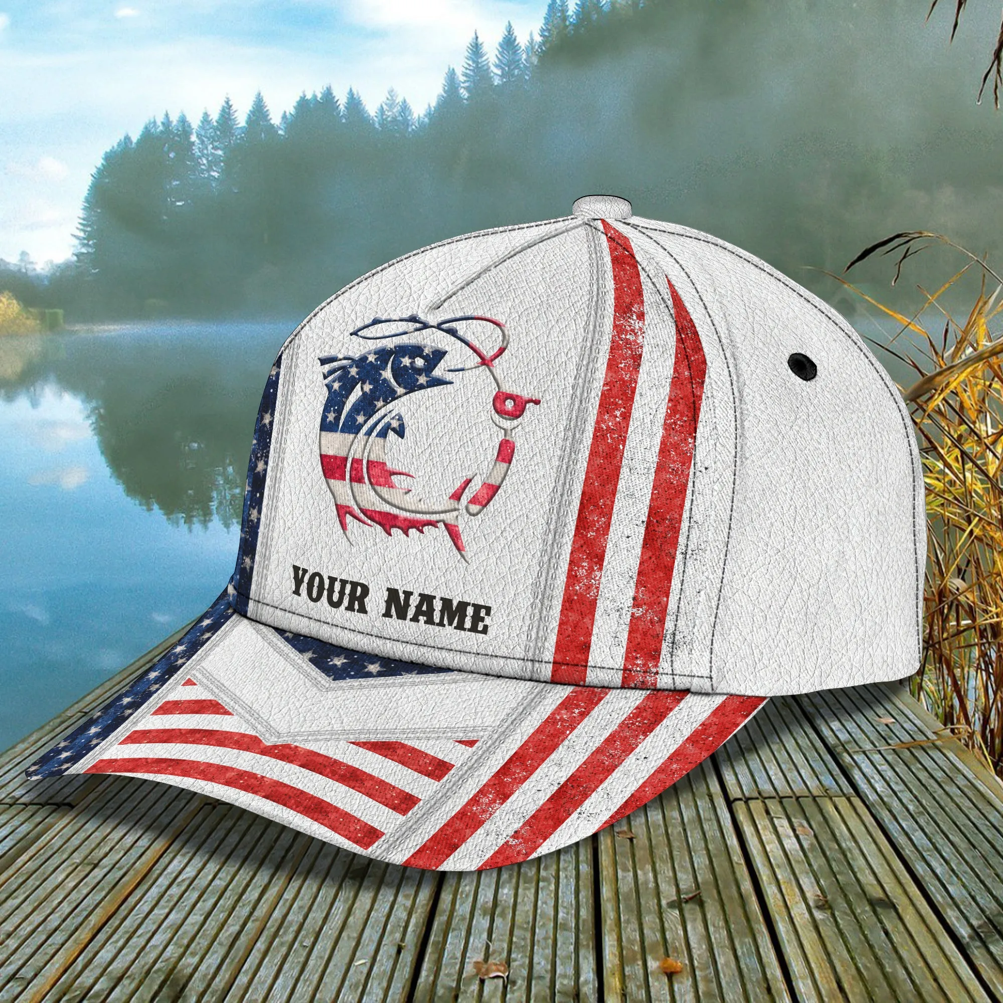 FISHING CAP1 - Personalized Name Cap - BY97