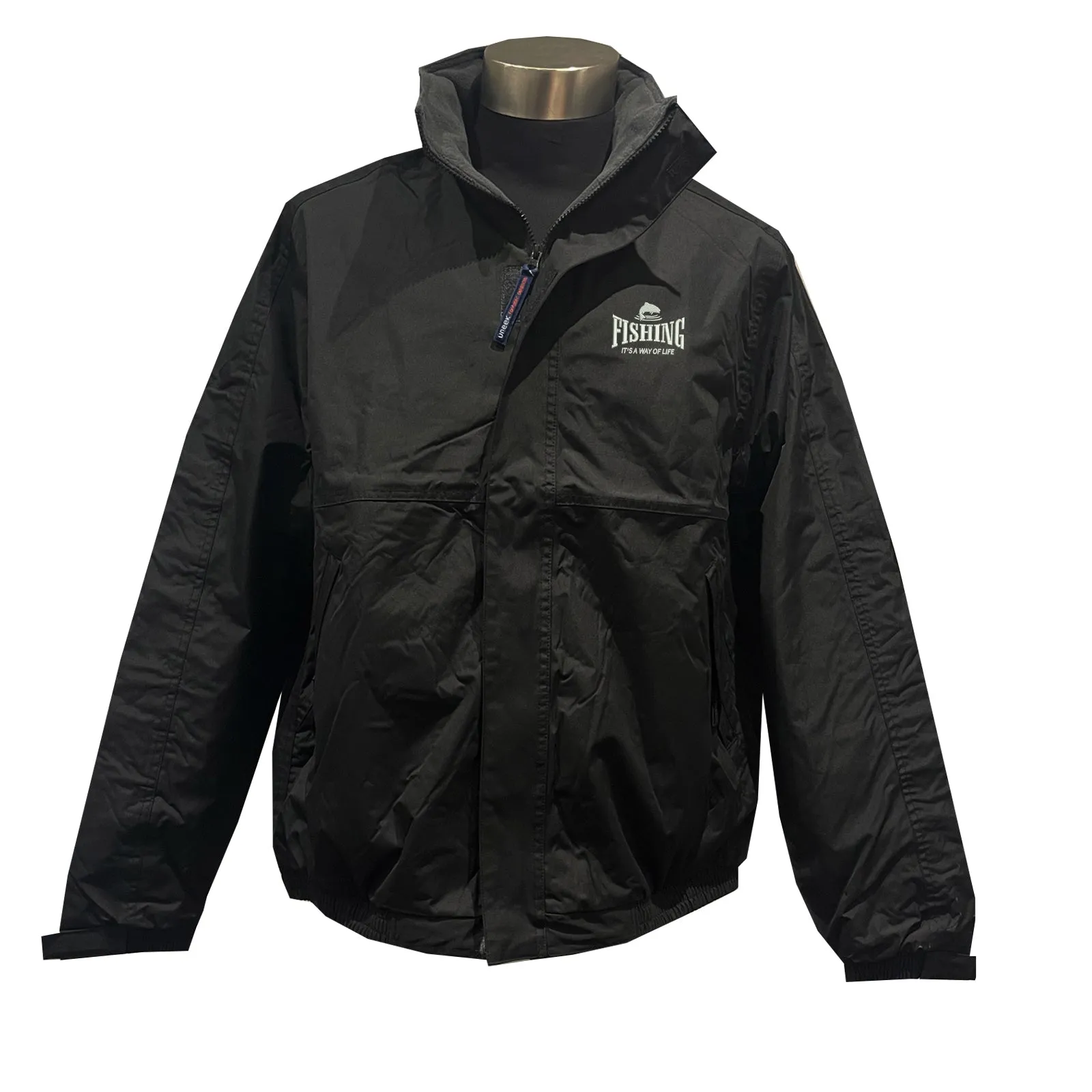 Fishing It's a Way of Life Embroidered Premium Outdoor Jacket