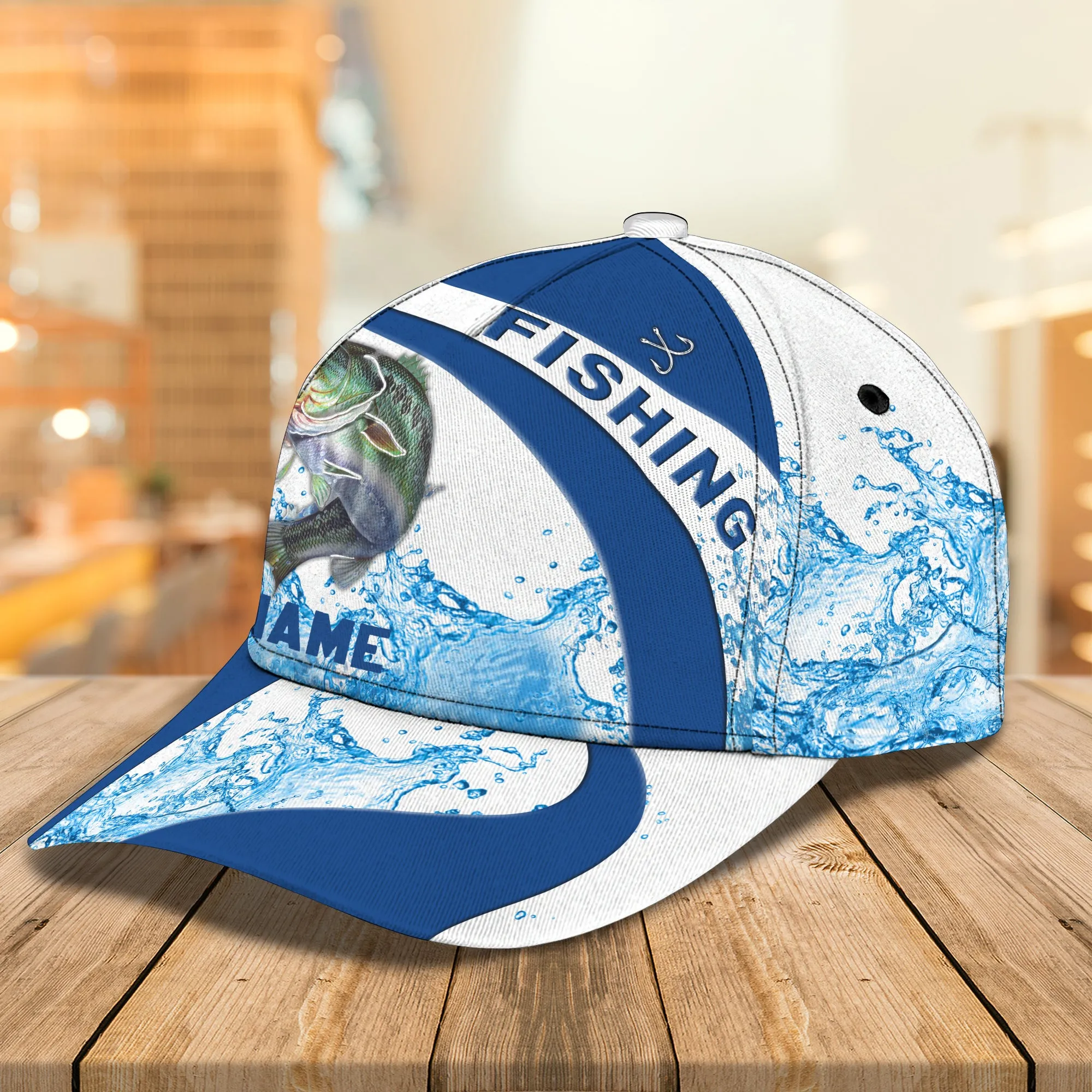 Fishing - Personalized Name Cap - Nbtt