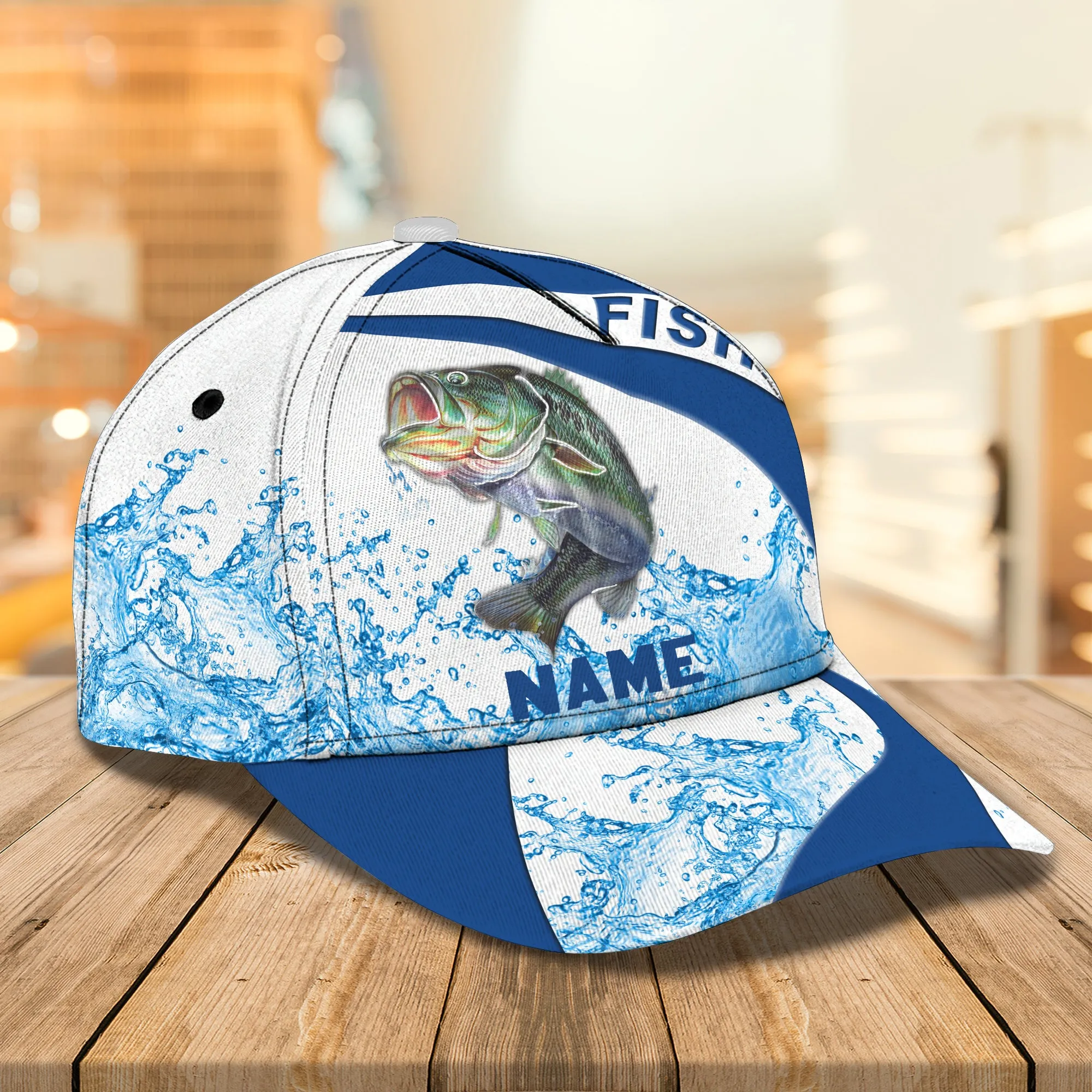 Fishing - Personalized Name Cap - Nbtt