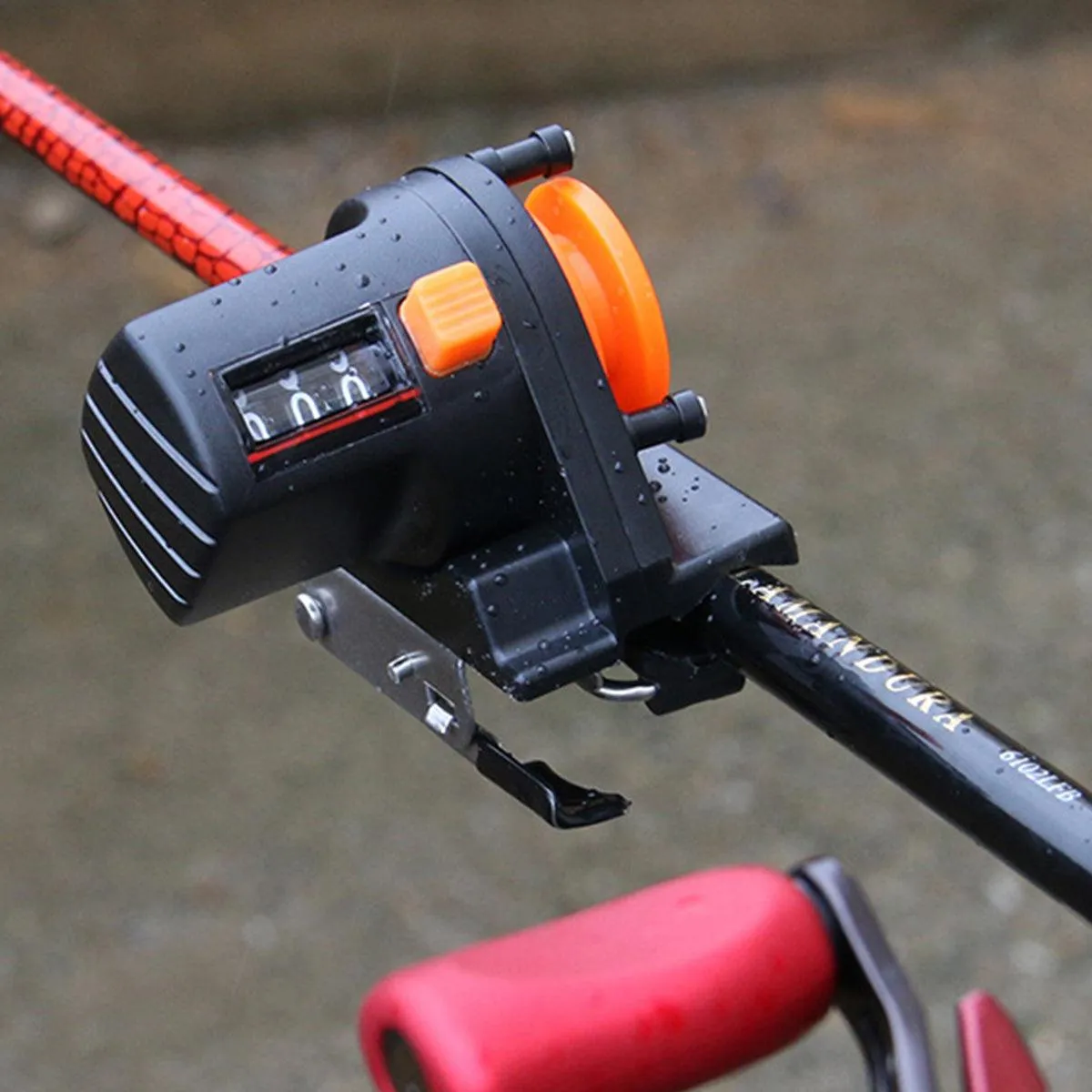Fishing Rod Line Meters Gear Tools Portable Fishing Accessories for Outdoor Use
