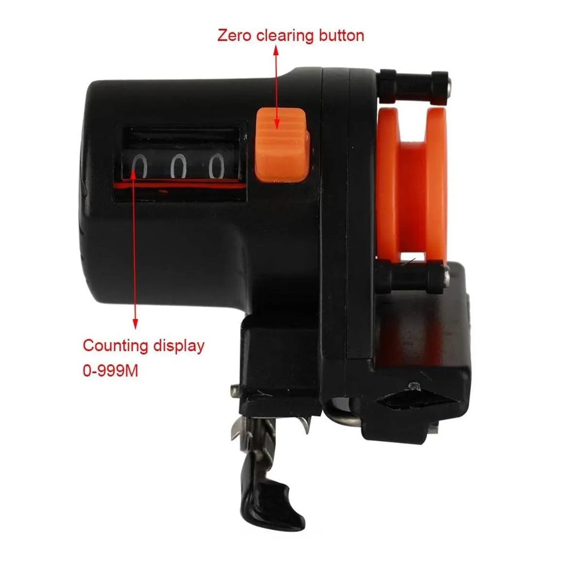 Fishing Rod Line Meters Gear Tools Portable Fishing Accessories for Outdoor Use