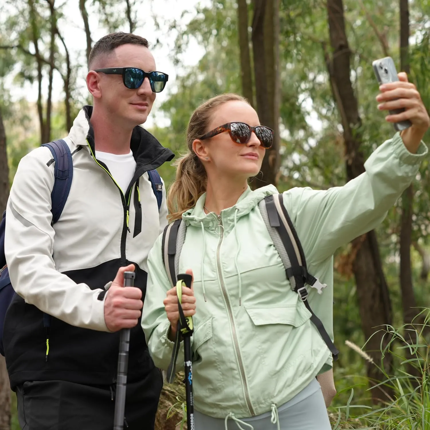 Fit Over Glasses Sunglasses Polarized for Women Men Fishing Driving Outdoor Mirrored Lens UV Protection