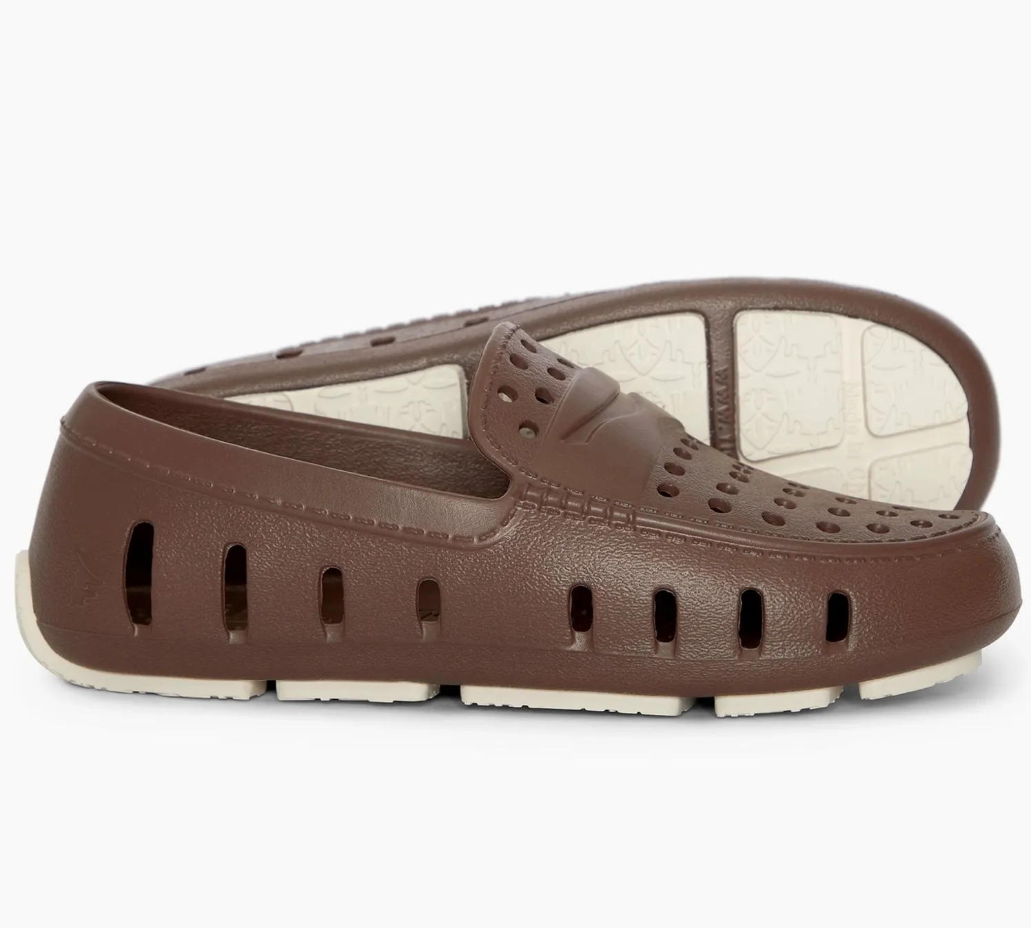 Floafers Prodigy Driver Driftwood Brown/Coconut