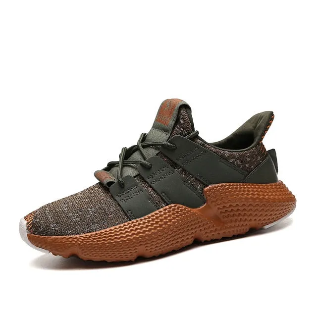 Fly Weaving Men Casual Shoes Spring Summer Shoes Men  Damping Tennis Sneakers Men High Quality Breathable Male Footwear