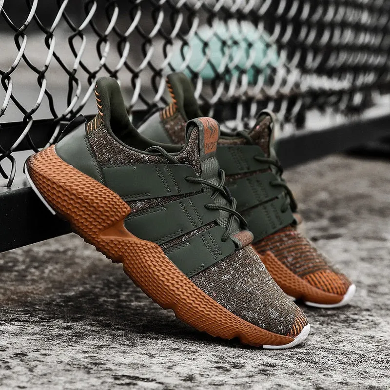Fly Weaving Men Casual Shoes Spring Summer Shoes Men  Damping Tennis Sneakers Men High Quality Breathable Male Footwear