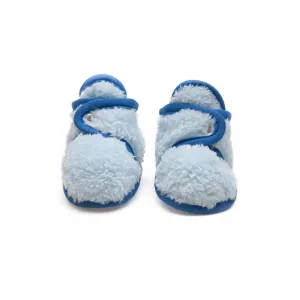 Furry Blue Bootie