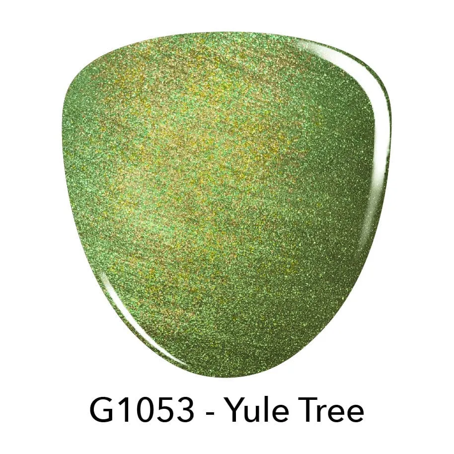 G1053 Yule Tree Green Shimmer Gel Polish