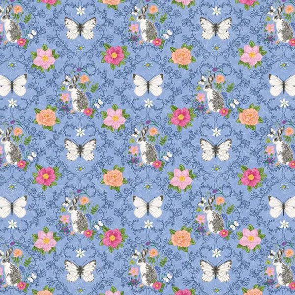 G45 - Spring is in the Air - 12x12 Single Sheet / Choose Happy