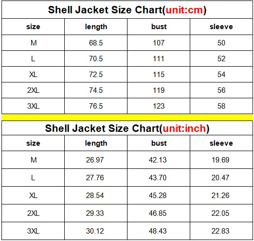 GB/T32614-2016 Hard Shell Outdoor Jacket for Men and Women