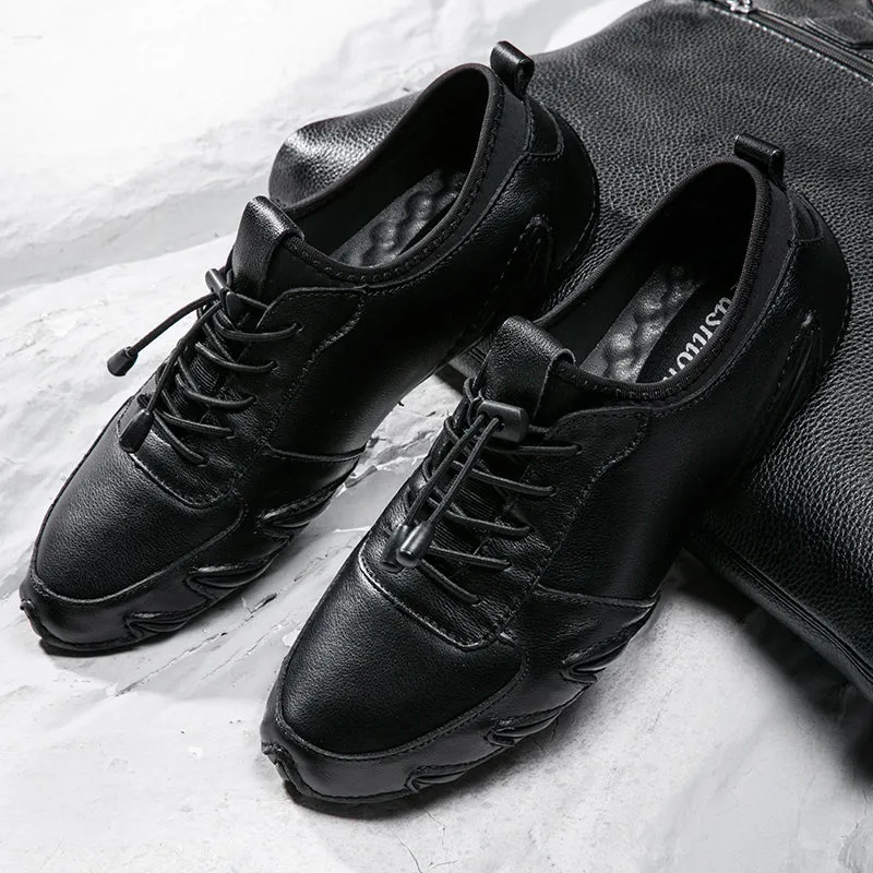 Genuine Leather Shoes Men outdoor