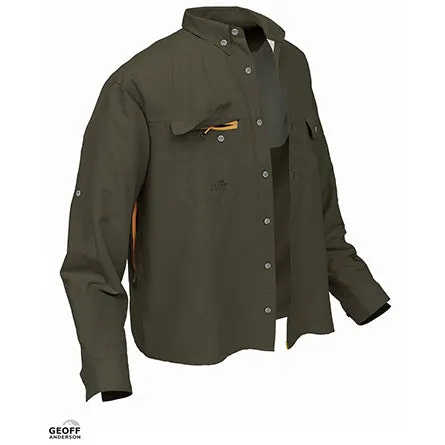 Geoff Anderson Polybrush2™ Green Shirt