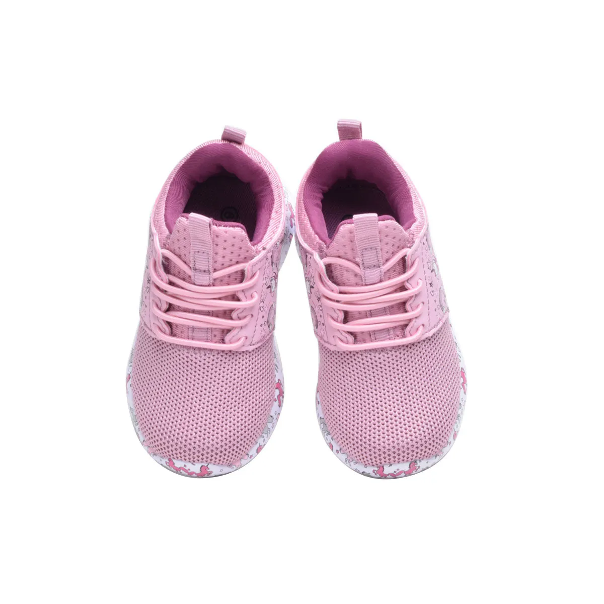 Girl Athletic Shoes Kids Unicorn Sneakers Toddler, Little, Big Kids Shoe Sizes 5-4
