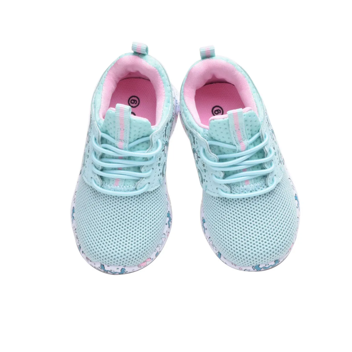 Girl Athletic Shoes Kids Unicorn Sneakers Toddler, Little, Big Kids Shoe Sizes 5-4