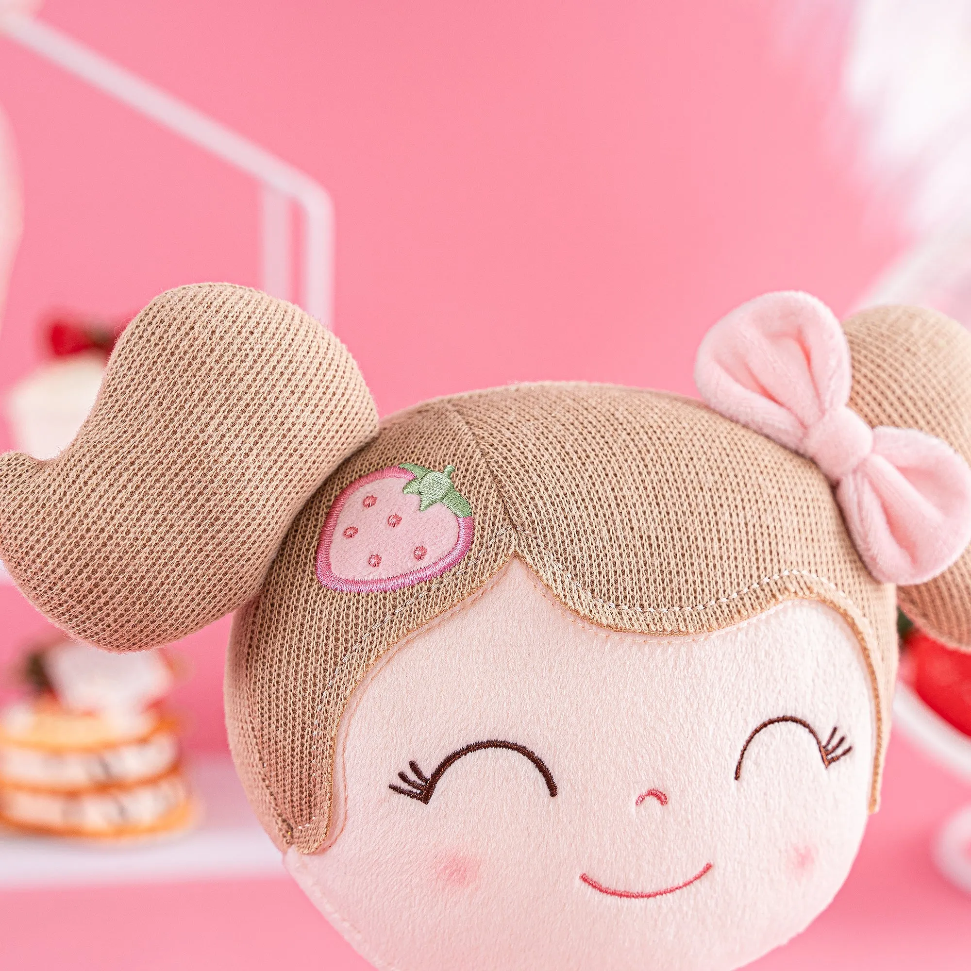 Gloveleya 16-inch Spring Girls Dolls Strawberry