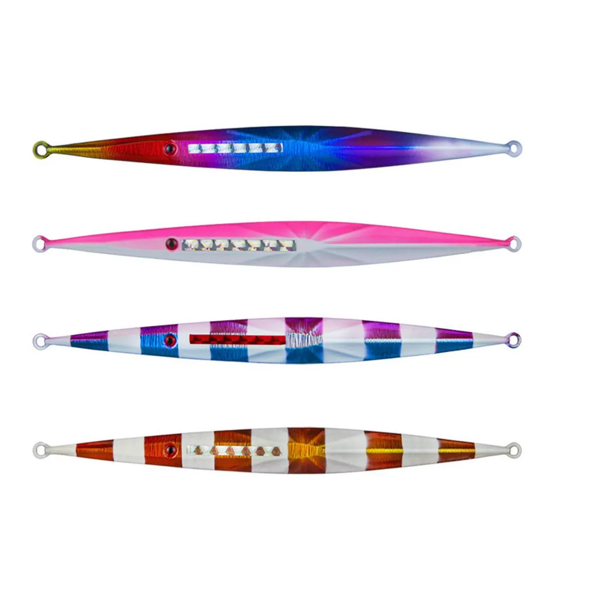 Glow in the Dark Fishing Lure Bionic Jigging Bait 150-400g Deep Sea Tackle