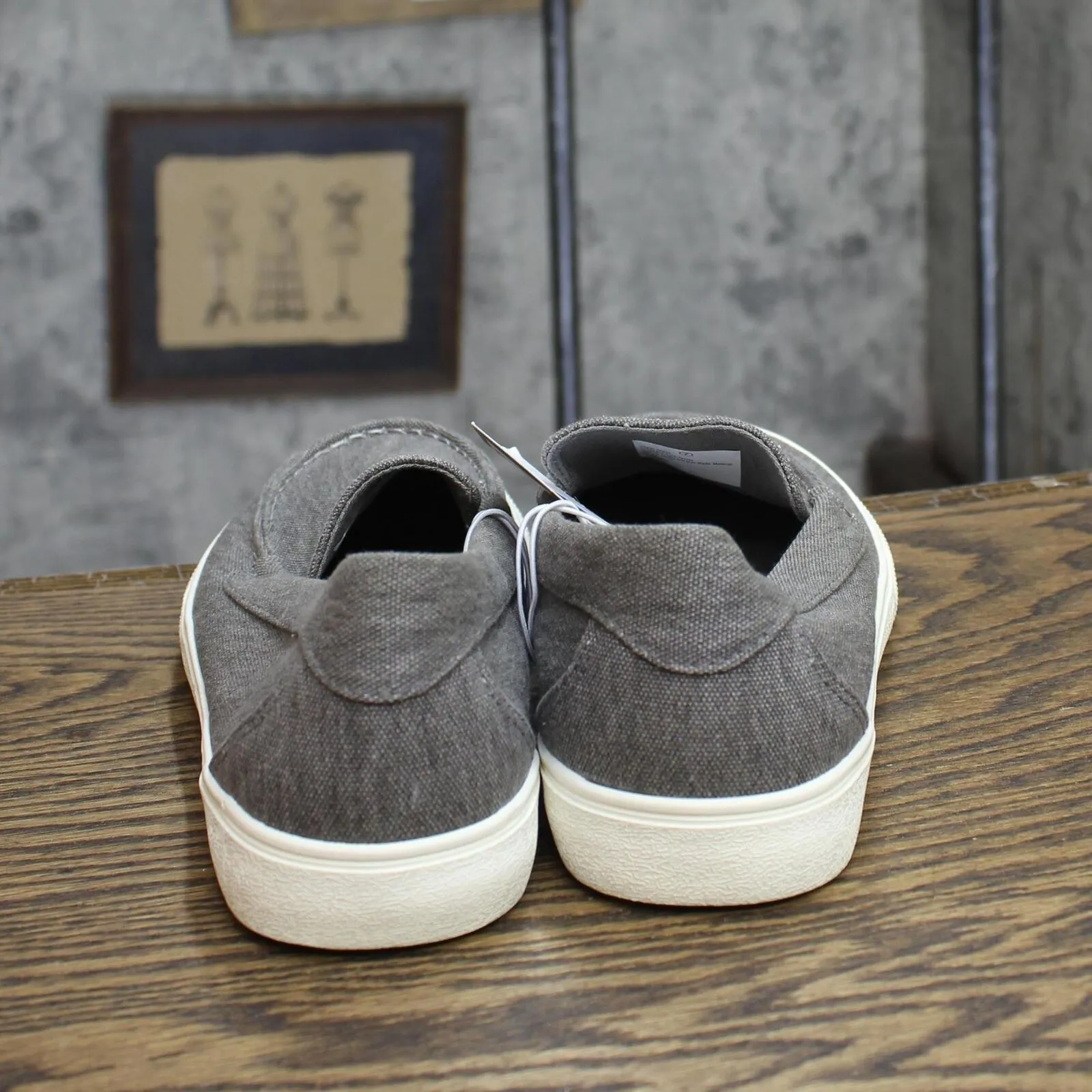 Goodfellow & Co Mens Gabe Canvas Sneakers 89470792 Gray 7