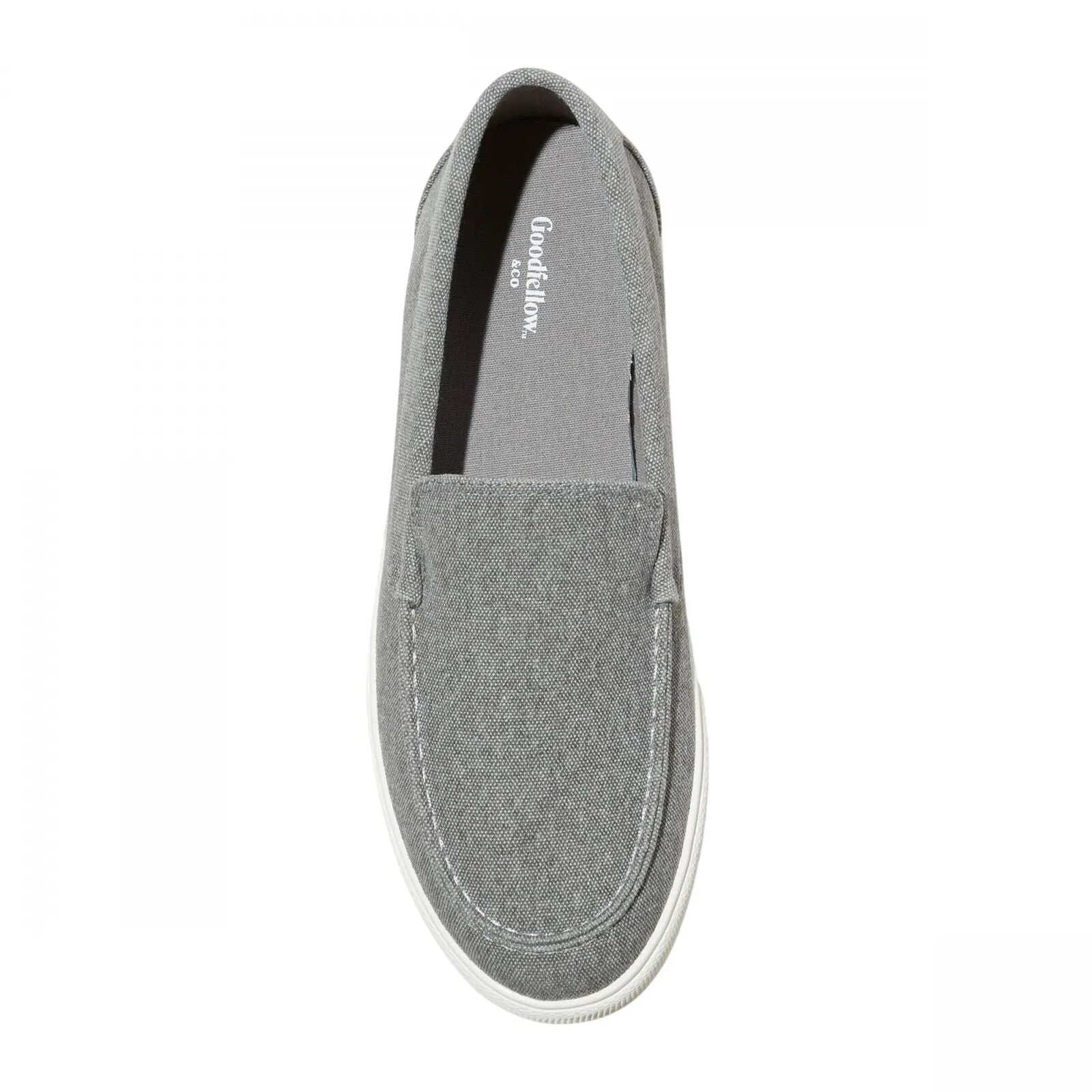 Goodfellow & Co Mens Gabe Canvas Sneakers 89470792 Gray 7